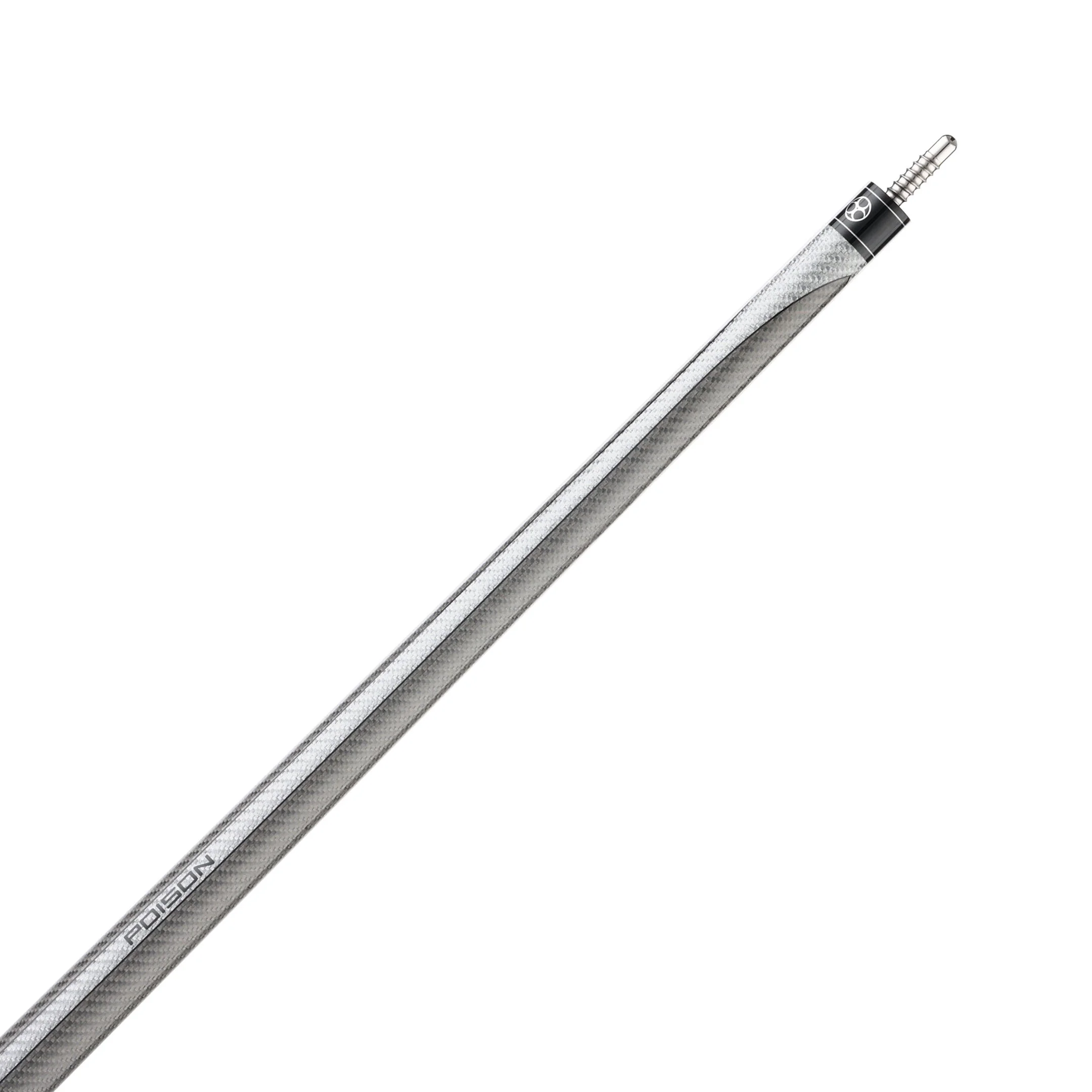 Poison Maelith Pool Cue with Carbon Fiber Shaft - Dark/Light Grey - Image 4