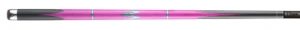 Poison Maelith Pool Cue with Carbon Fiber Shaft - Magenta/Black